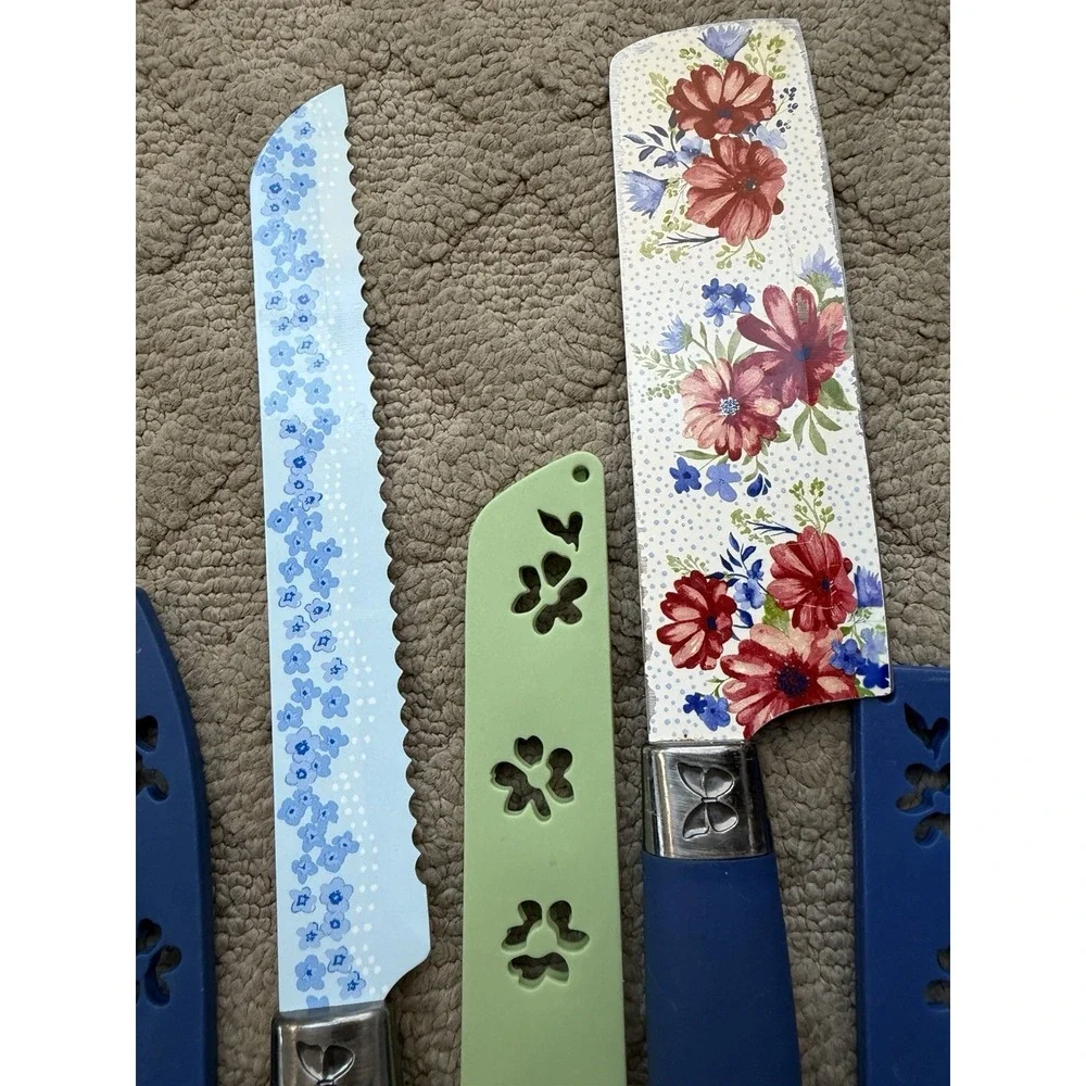 Pioneer Woman Knife Set Of 7